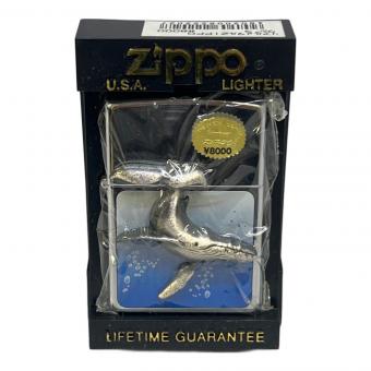 ZIPPO (ジッポ) オイルライター 1997年 リアルメタル クジラ 立体