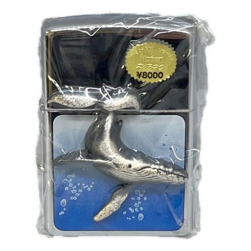 ZIPPO (ジッポ) オイルライター 1997年 リアルメタル クジラ 立体