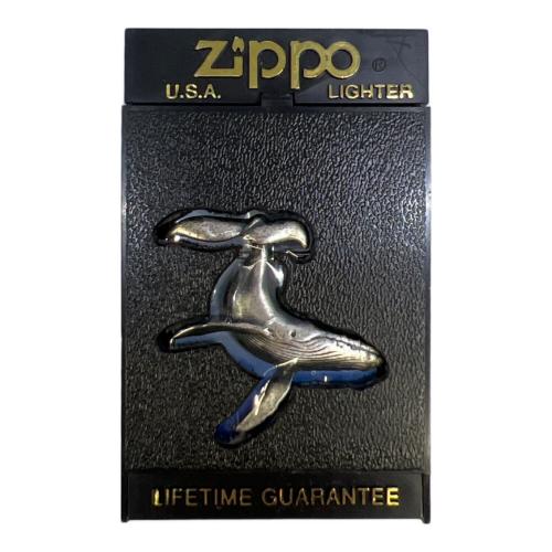 ZIPPO (ジッポ) オイルライター 1997年 リアルメタル クジラ 立体