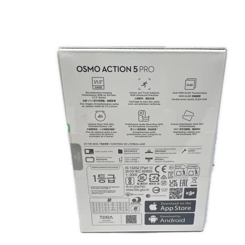 DJI (ディー・ジェイ・アイ) アクションカメラ OSMO ACTION5 PRO STANDARD COMBO