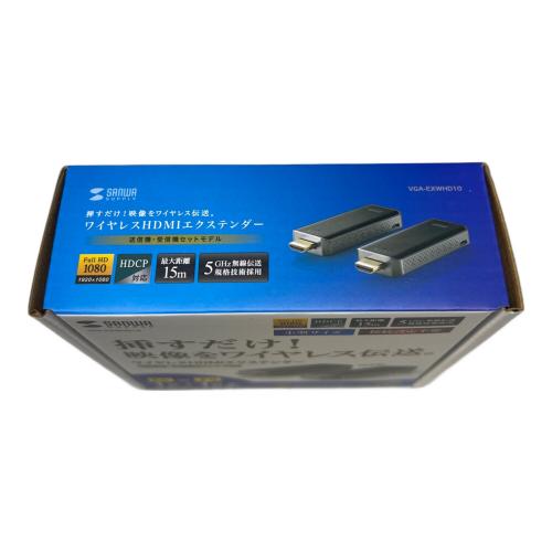 SANWA (サンワ) ワイヤレスHDMIエクステンダー VGA-EXWHD10