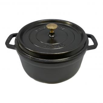 Staub (ストウブ) ピコ ココット・ラウンド SIZE 24cm ブラック
