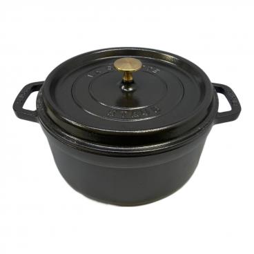 Staub (ストウブ) ピコ・ココット・ラウンド20cm ブラック 40509-487