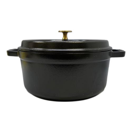 Staub (ストウブ) ピコ ココット・ラウンド SIZE 24cm ブラック