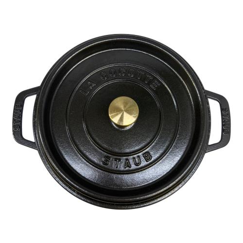 Staub (ストウブ) ピコ ココット・ラウンド SIZE 24cm ブラック