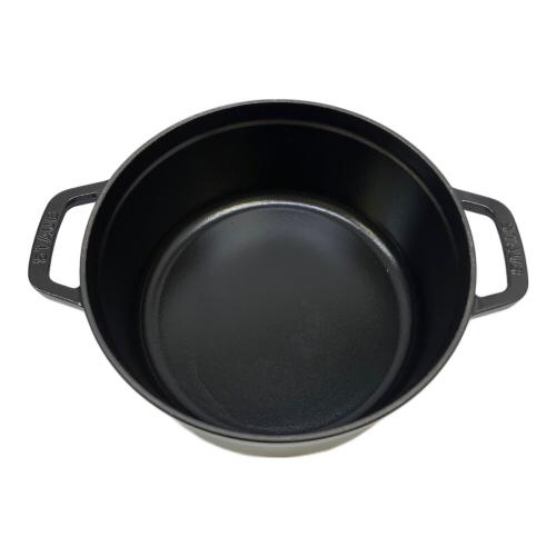 Staub (ストウブ) ピコ ココット・ラウンド SIZE 24cm ブラック