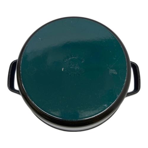 Staub (ストウブ) ピコ ココット・ラウンド SIZE 24cm ブラック