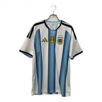adidas (アディダス) サッカーユニフォーム JVE31 アルゼンチン代表 ホーム メンズ SIZE 2XL スカイブルー×ホワイト