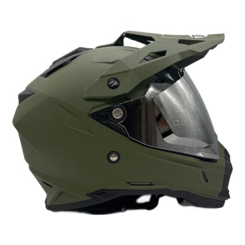 THH (ティーエイチエイチ) オフロードフルフェイスヘルメット グリーン SIZE XL PSCマーク(バイク用ヘルメット)有