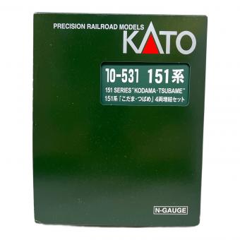 KATO (カトー) 151系 こだま・つばめ 4両増結セット Nゲージ 10-531
