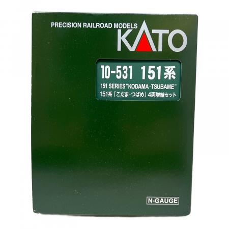 KATO (カトー) 151系 こだま・つばめ 4両増結セット Nゲージ 10-531