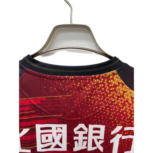 hummel (ヒュンメル) サッカーユニフォーム 勝ちユニ メンズ SIZE L レッド×ブラック