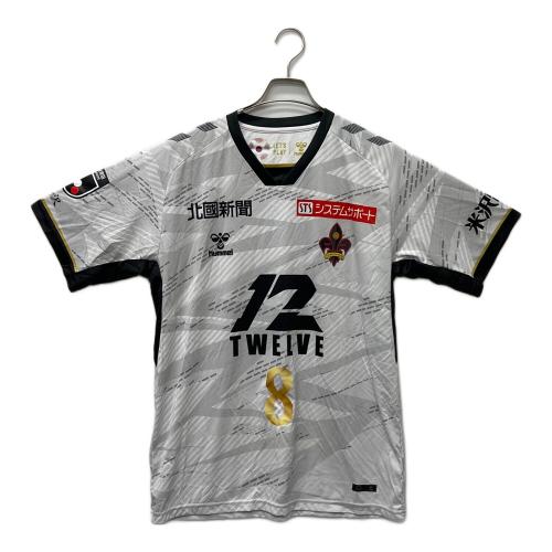 hummel (ヒュンメル) サッカーユニフォーム ツエーゲン金沢 勝ちユニ2024 メンズ ライトグレー