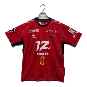 hummel (ヒュンメル) サッカーユニフォーム ツエーゲン金沢 2025 勝ちユニ メンズ SIZE O レッド