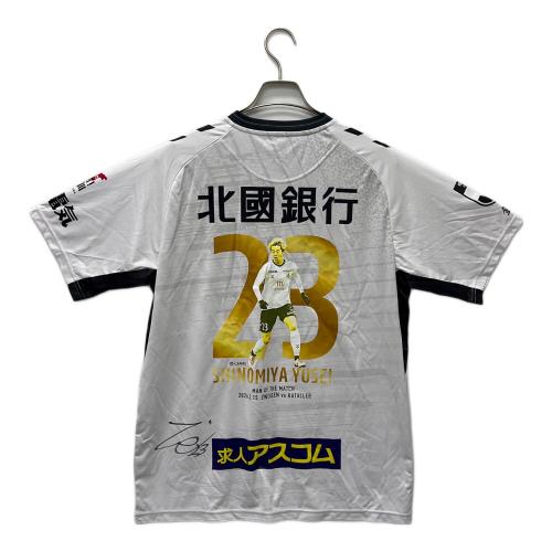 hummel (ヒュンメル) サッカーユニフォーム ツエーゲン金沢 2026 勝ちユニ メンズ SIZE O ホワイト