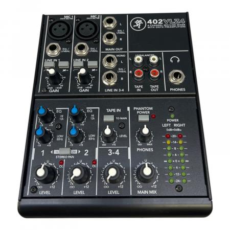MACKIE (マッキー) 4チャンネルコンパクトミキサー 402VLZ4