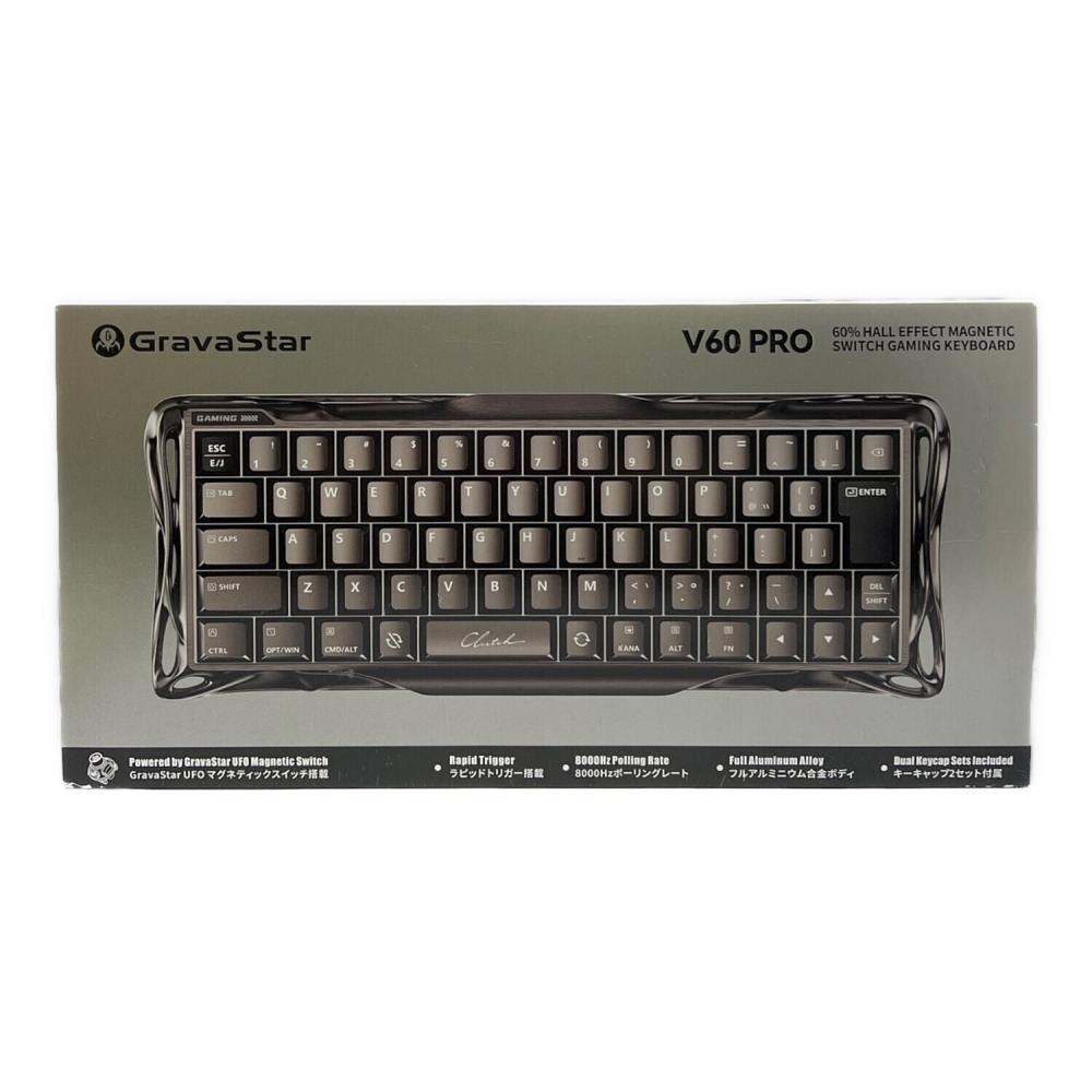 Gravastar (グラバスター) キーボード V60 PRO 2026年製 グレー