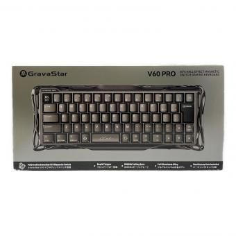 Gravastar (グラバスター) キーボード V60 PRO 2026年製 グレー