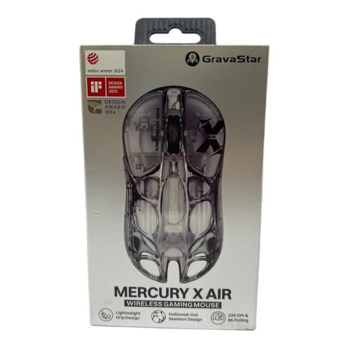 Gravastar (グラバスター) マウス Mercury X Air 2026年製