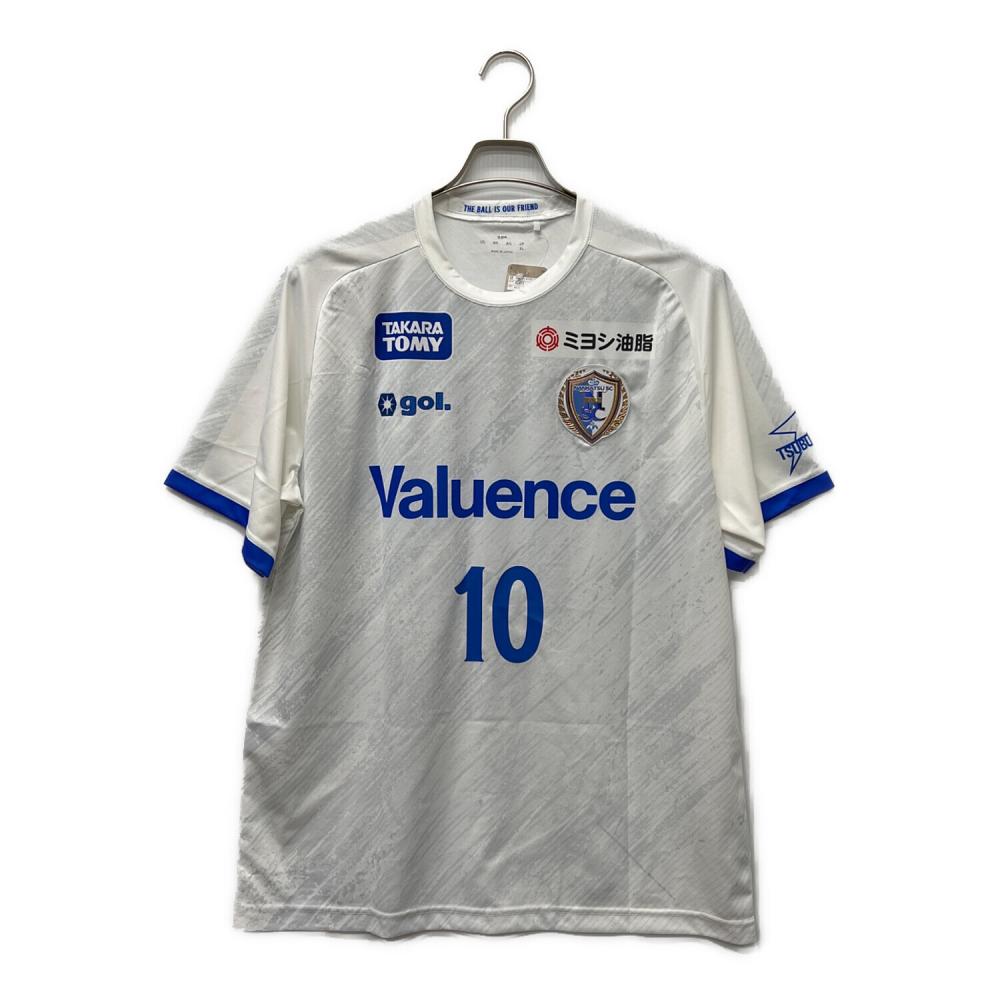 gol 南葛SC 2026シーズンユニフォーム メンズ SIZE XL ホワイト×ブルー