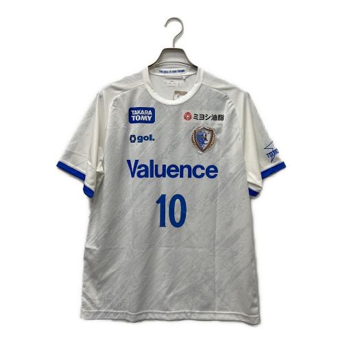 gol 南葛SC 2026シーズンユニフォーム メンズ SIZE XL ホワイト×ブルー