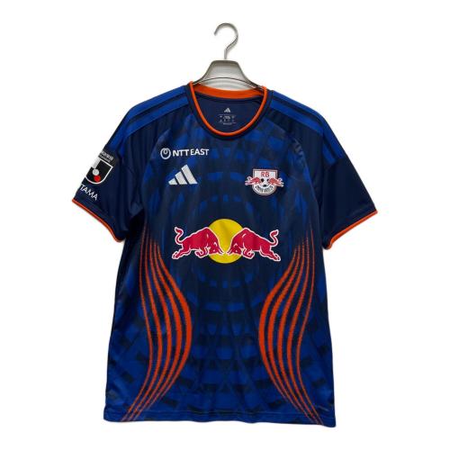adidas (アディダス) 26-27 RB大宮アルディージャ ゲームシャツ KM2392 メンズ SIZE XL ブルー×オレンジ