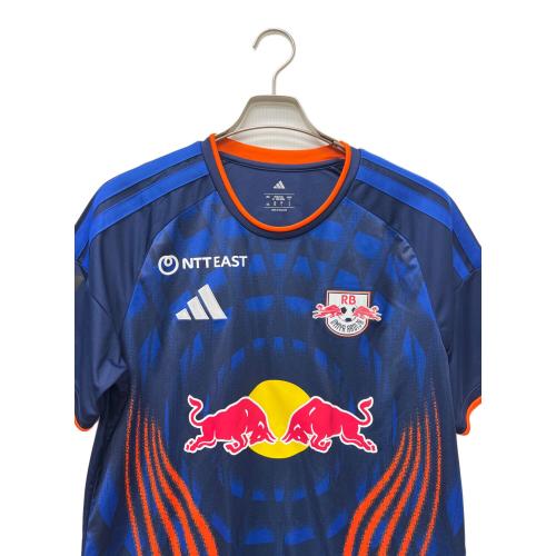 adidas (アディダス) 26-27 RB大宮アルディージャ ゲームシャツ KM2392 メンズ SIZE XL ブルー×オレンジ