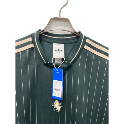 adidas (アディダス) ユベントス テラスアイコン ジャージ 半袖カットソー JM9451 メンズ SIZE XL グリーン