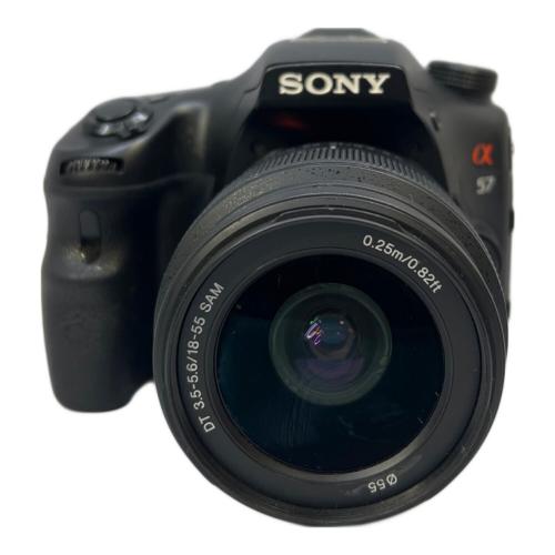 SONY (ソニー) ミラーレス一眼 α57 ズームレンズキット SLT-A57 DT 18