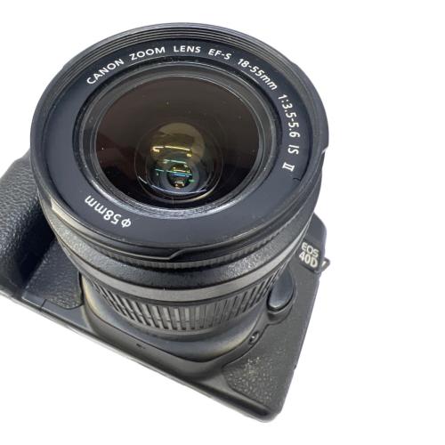 CANON (キヤノン) デジタル一眼レフカメラ EOS 40D EFS 18-55mm F3.5-5.6 IS Ⅱ