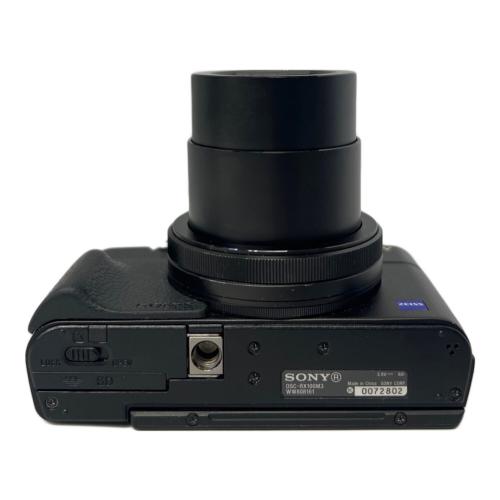 SONY (ソニー) コンパクトデジタルカメラ DSC-RX100M3 ※USB差込口フタ爪折れ