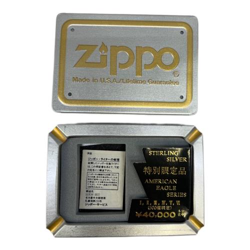 ZIPPO (ジッポ) オイルライター 1993年 特別限定品 AMERICAN EAGLE SERIES 500個限定 138/500
