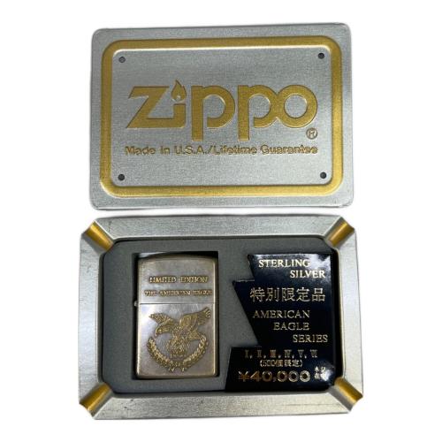 ZIPPO (ジッポ) オイルライター 1993年 特別限定品 AMERICAN EAGLE SERIES 500個限定 138/500