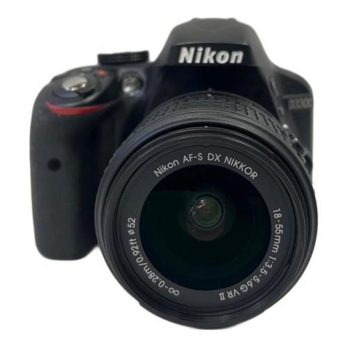 Nikon (ニコン) デジタル一眼レフカメラ D3300 AF-S DX 18-55mm f/3.5-5.6G ED