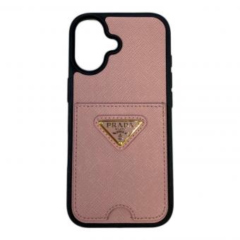 PRADA (プラダ) スマホケース サフィアーノレザー/iPhone17用/1ZH219