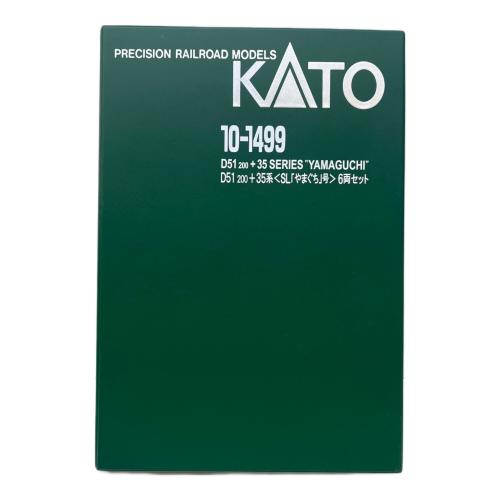 KATO (カトー)10-1499  D51 200+35系〈SLやまぐち号〉6両セット Nゲージ