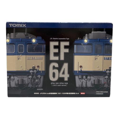 TOMIX (トミックス) JR EF64 1000形電気機関車(1001・1028号機・復活国鉄色)セット Nゲージ 98990