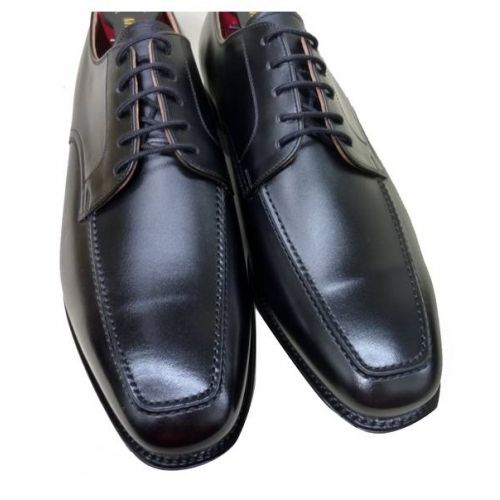 SCOTCH GRAIN (スコッチグレイン) ビジネスシューズ ブラック サイズ:25EEE 未使用品