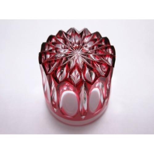 江戸切子 (エドキリコ) ぐい呑み 未使用品 秀石