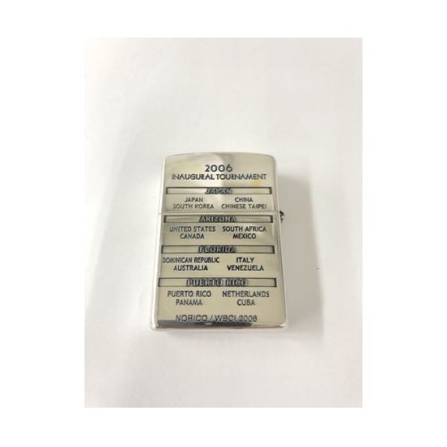 (ZIPPO) ZIPPO 未使用品 2006WBC(ワールドベースボールクラシック）大会モデル♪