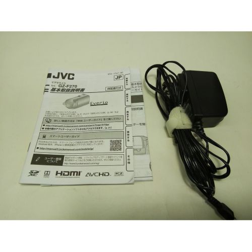 JVC (ジェイブイシー) ビデオカメラ 251万画素 SDXCカード対応 内蔵メモリー (32GB) GZ-F270-T 112A1352