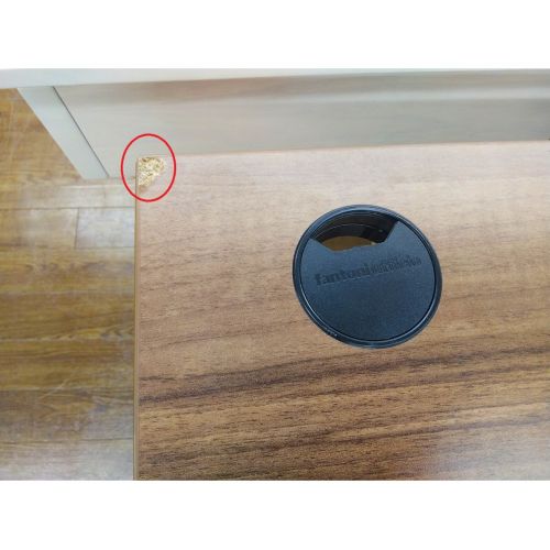 fantoni (ファントーニ) デスク ブラウン