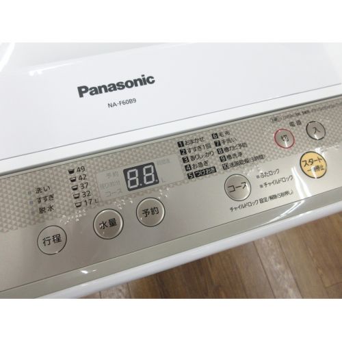 Panasonic (パナソニック) 全自動洗濯機 6.0kg NA-F60B9 2016年製 50Hz