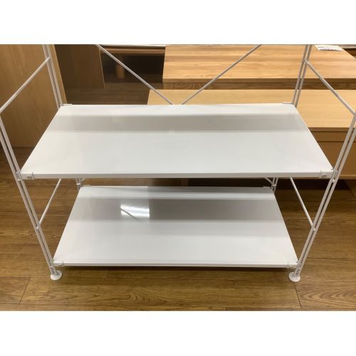 無印良品 (ムジルシリョウヒン) ユニットシェルフ グレー 3段 ハガレ有