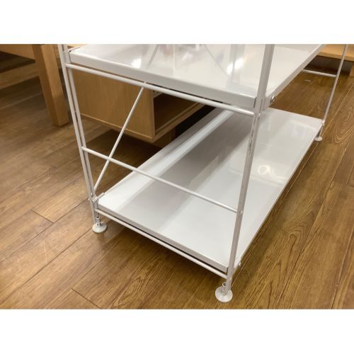 無印良品 (ムジルシリョウヒン) ユニットシェルフ グレー 3段 ハガレ有