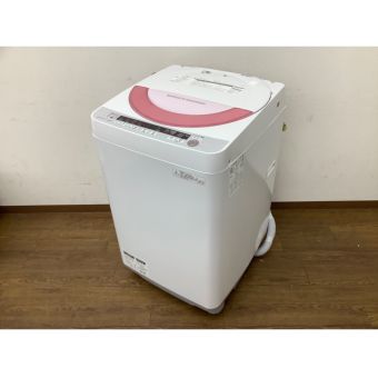SHARP (シャープ) 全自動洗濯機 6.0kg ES-GE60P-P 2015年製 50Hz／60Hz