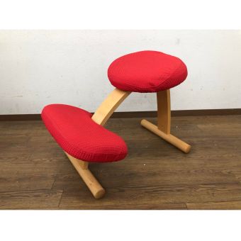 サカモトハウス バランスチェアー レッド 1人掛け Balance Easy