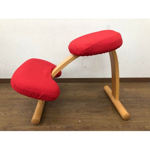 サカモトハウス バランスチェアー レッド 1人掛け Balance Easy