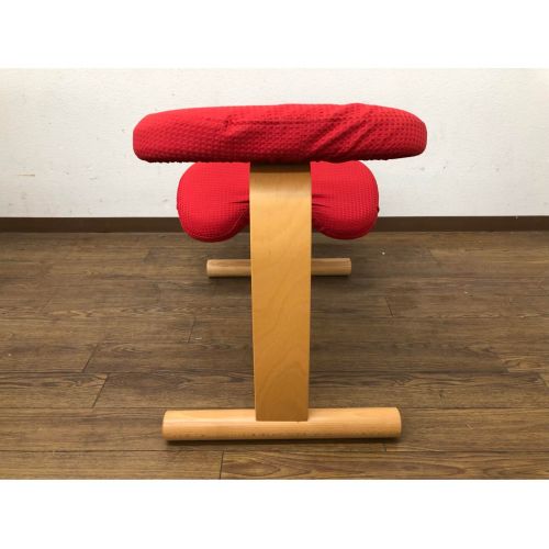 サカモトハウス バランスチェアー レッド 1人掛け Balance Easy