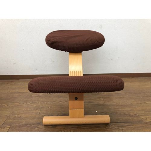 サカモトハウス バランスチェアー ブラウン 1人掛け Balance Easy